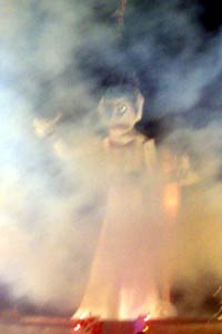 Zozobra right before burning